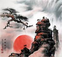 艺术家罗树辉日记:前几天有朋友问我,有没有计算过,有猴子元素的国画作品一共画过【图1】