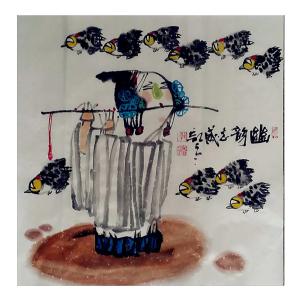 艺术品图片：艺术家郭志威国画作品名称《【幽韵】作者郭志威》价格360.00 元