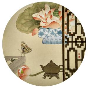 艺术品图片：艺术家傅斌科国画作品名称《【茶】作者傅斌科》价格960.00 元