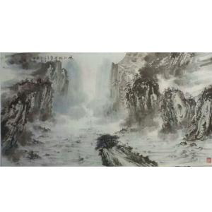 艺术品图片：艺术家陈亚龙国画作品名称《【山水3】作者陈亚龙》价格960.00 元