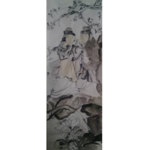 艺术品图片：艺术家范云平国画作品名称《【人物1】作者范云平》价格240.00 元