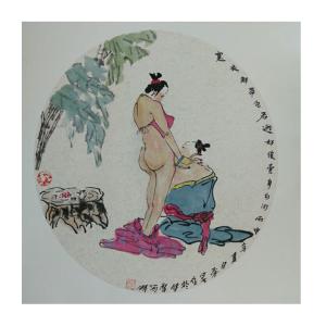 艺术品图片：艺术家李昇国画作品名称《【人物3】作者李昇》价格720.00 元