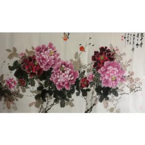 艺术品图片：艺术家王长泉国画作品名称《花开富贵》价格500.00 元