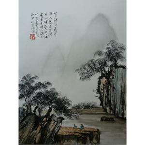 艺术品图片：艺术家陈刚国画作品名称《【山水7】作者陈刚》价格2880.00 元