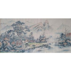 艺术品图片：艺术家李其林国画作品名称《【山水3】作者李其林》价格1440.00 元