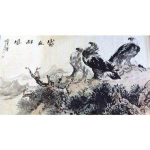 艺术品图片：艺术家王贵烨国画作品名称《【雄起】作者王贵烨》价格28000.00 元
