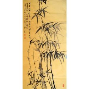 艺术品图片：艺术家苏进春国画作品名称《【竹叶青】作者苏进春》价格1920.00 元