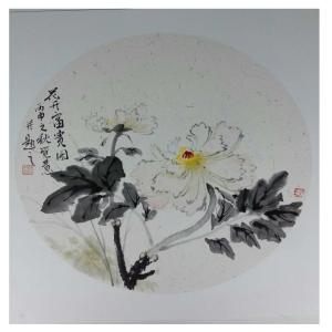 艺术品图片：艺术家张大石国画作品名称《【花开..】作者张大石》价格480.00 元