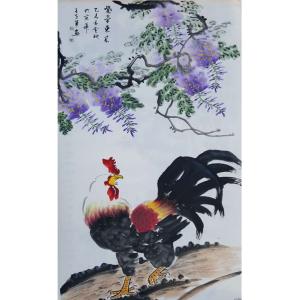 艺术品图片：艺术家王世军国画作品名称《【花鸟2】》议价