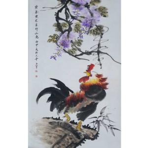 艺术品图片：艺术家王世军国画作品名称《【花鸟7】作者王世军》议价