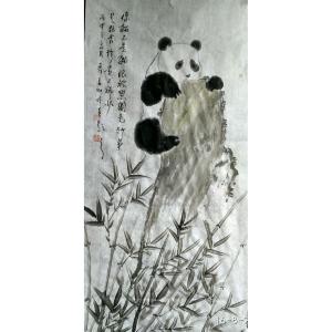 艺术品图片：艺术家马青山国画作品名称《【熊猫】作者马青山》价格1920.00 元