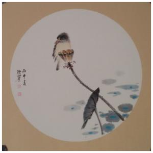艺术品图片：艺术家朱德宾国画作品名称《【花鸟9】作者朱德宾》价格200.00 元