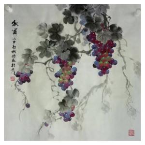 卢俊良国画作品《【秋实】作者卢俊良》价格1440.00元