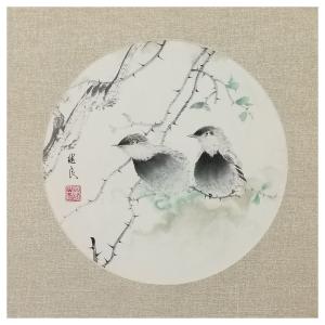 艺术品图片:艺术家徐继良国画作品名称《【画眉1】作者徐继良》价格432.00 元