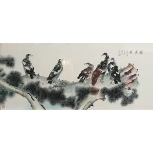 艺术品图片:艺术家徐继良国画作品名称《【群英图】作者徐继良》价格5520.00 元