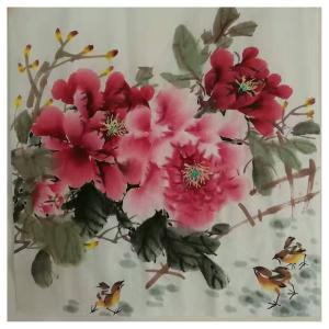 艺术品图片：艺术家王长泉国画作品名称《花开富贵2》价格200.00 元