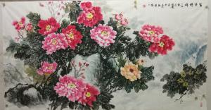 艺术品图片：艺术家李国庆文玩杂项作品名称《牡丹》价格500.00 元