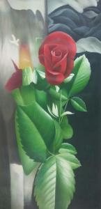 艺术品图片：艺术家黄联合手工作品名称《玫瑰花》价格5000.00 元