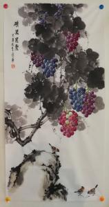 艺术品图片：艺术家韩宗华国画作品名称《硕果累累》价格4000.00 元