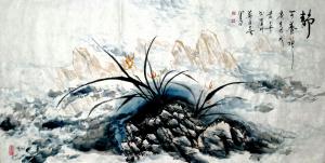 艺术品图片：艺术家苏进春国画作品名称《静》价格1000.00 元