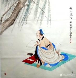 艺术品图片：艺术家杨国钧国画作品名称《高士图》价格3000.00 元