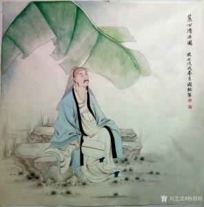 杨国钧国画作品《高士图》价格3000.00元