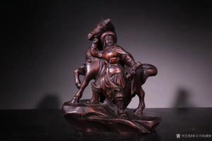 艺术品图片：艺术家东方古玩城堡雕刻作品名称《花木兰出征》价格6500.00 元