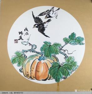艺术品图片：艺术家王君永国画作品名称《花鸟画》价格300.00 元