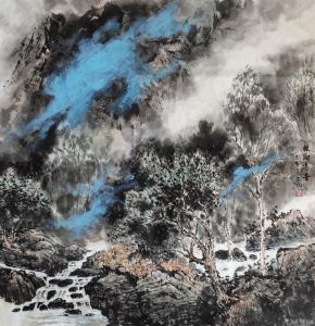 艺术品图片：艺术家王元国画作品名称《林涧清音》价格1000.00 元