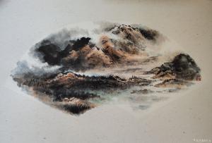 艺术品图片：艺术家王元国画作品名称《烟江远壑》价格500.00 元