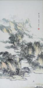 艺术品图片：艺术家陈宇国画作品名称《秋游图》价格1000.00 元