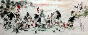 艺术品图片：艺术家陕西大秦书画院国画作品名称《杜根定小八尺作品》价格12000.00 元