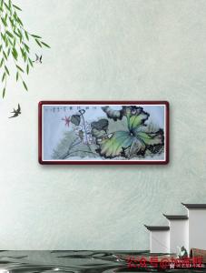 艺术品图片：艺术家卢凤喜国画作品名称《清雅荷香2》议价