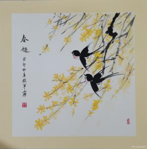 艺术品图片：艺术家李振军国画作品名称《春趣》价格500.00 元