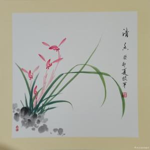 艺术品图片：艺术家李振军国画作品名称《清香》价格180.00 元