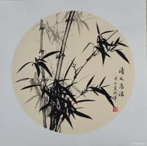 艺术品图片：艺术家李振军国画作品名称《清风高洁》价格180.00 元