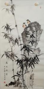艺术品图片：艺术家李振军国画作品名称《高风亮节》价格580.00 元