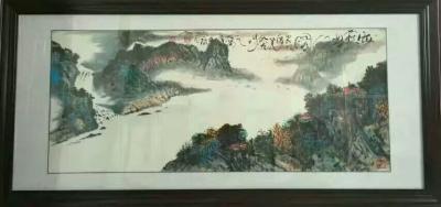 王福山收藏-中国当代著名军旅书画家诗人王福山__ 收录于百度百科并被授予国礼书画名家。

【图3】