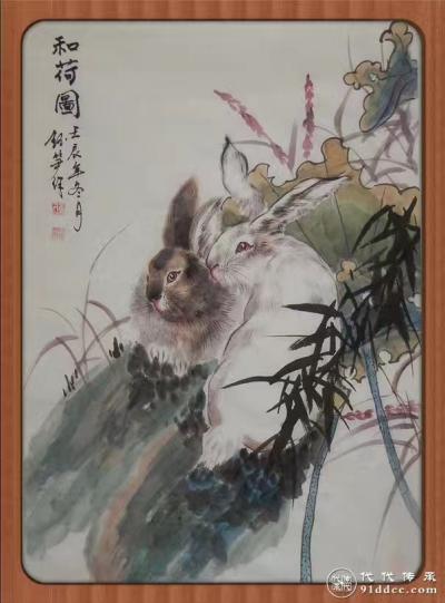 张笋日记-张笋老师“小兔”作品。【图3】