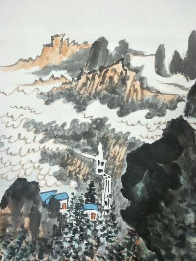 陈宏洲日记-奇峰出奇云，秀木含秀气。【图4】
