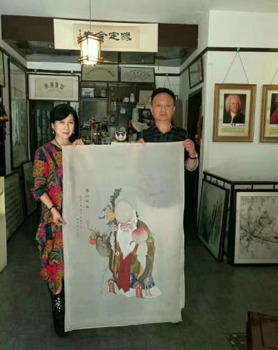 邓凌鹰生活-我与著名画家李相民老师合作过的几幅作品。【图7】