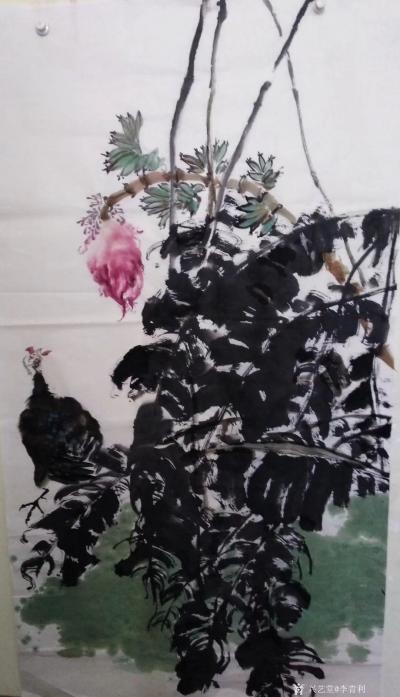 李青利日记-传统的花鸟画中，画中只要有鸟，鸟就是主体这种形式已越来越不能满足构图的需要和现代【图4】