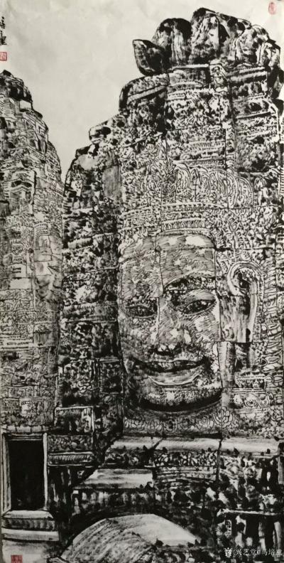 马培童日记-九，“佛法无边，佛在我心”
  柬埔寨的人民是信佛之国，吴哥石窟四面佛像，我爱【图2】
