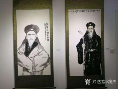 魏杰荣誉-我的作品在西安《纪念关中大儒牛兆濂先生诞辰150周年书画展》上展出。牛兆濂先生是【图1】