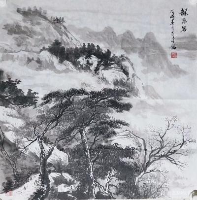 张喜才日记-近期写生作品《龙泉岩》《潮州高义村古榕》，分享给诸位欣赏品鉴。【图2】