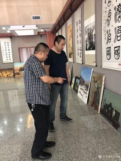 安士胜生活-天津市首届青年美术创作双年展评选在西青文化中心进行中，期待六月底的精彩亮相。[玫【图3】