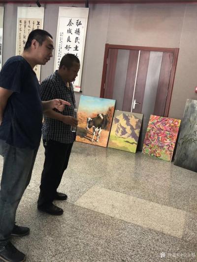 安士胜生活-天津市首届青年美术创作双年展评选在西青文化中心进行中，期待六月底的精彩亮相。[玫【图4】