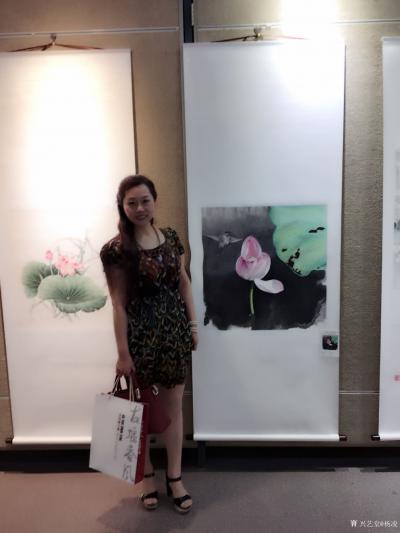 杨凌荣誉-我的新写实国画参加古堰春风画展。【图6】