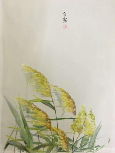 周海波日记-24气节油画《冬至》，《白露》，《霜降》，《小寒》，真正属于中国人的题材！尺寸5【图3】
