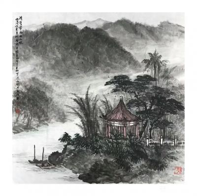 高显惠日记-应邀参加中国美术家协会广东创作中心写生活动，我完成七幅写生作品，请各位老师指正
【图6】